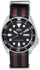 Seiko Black Dial Automatic Diver's Skx007k1-var-nato22 200m Men's Watch