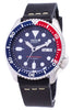 Seiko Automatic Skx009j1-var-ls14 Diver's 200m Japan Made Black Leather Strap Men's Watch