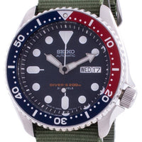 Seiko Automatic Diver's Skx009j1-var-nato9 200m Japan Made Men's Watch