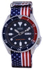 Seiko Automatic Diver's Polyester Skx009k1-var-nato27 200m Men's Watch