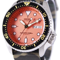 Seiko Automatic Diver's 200m Army Nato Strap Skx011j1-nato5 Men's Watch