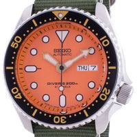 Seiko Automatic Diver's Skx011j1-var-nato9 200m Japan Made Men's Watch