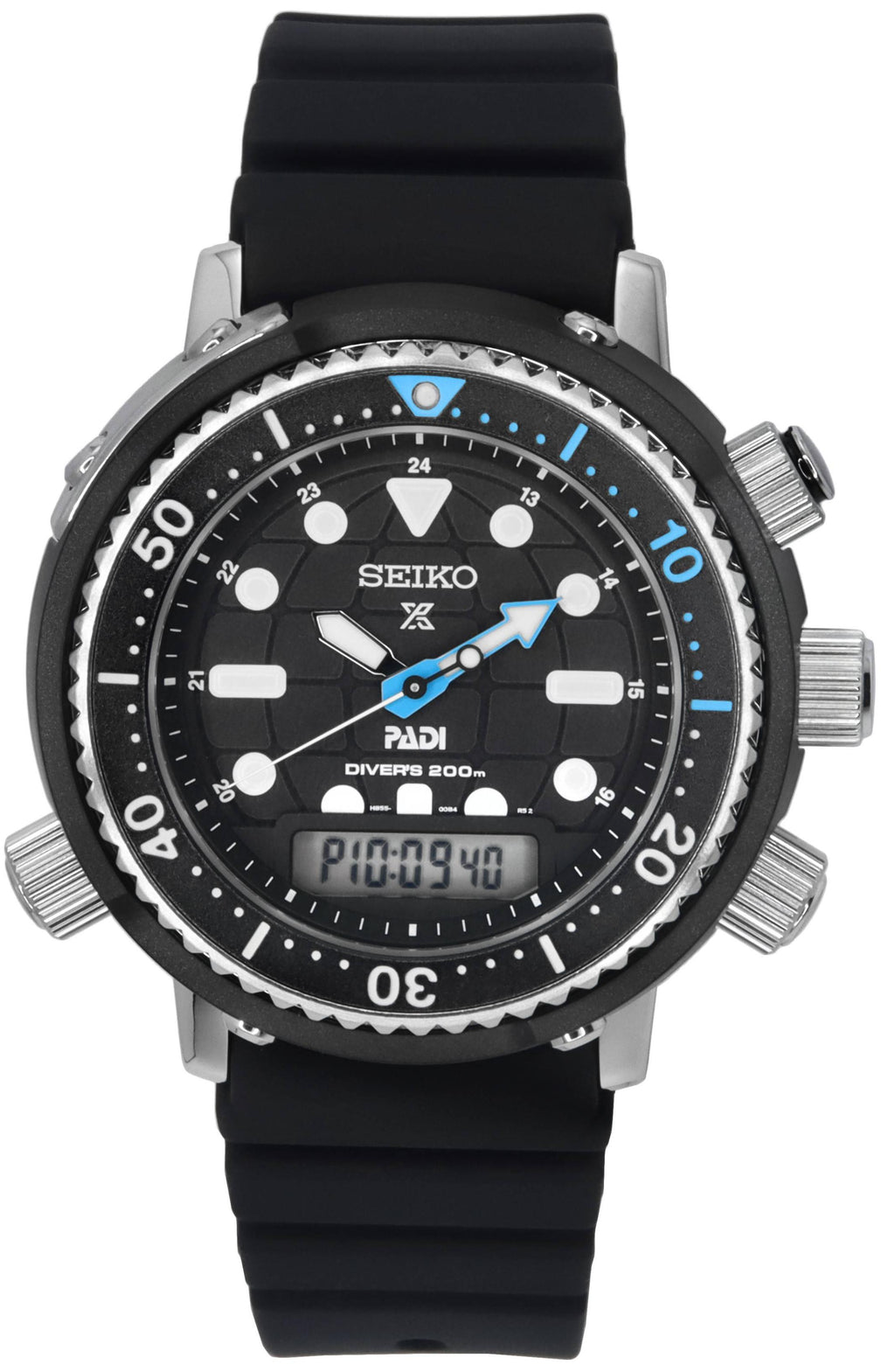 Seiko Prospex Special Edition Padi Arnie Hybrid Solar Diver's Snj035 Snj035p1 Snj035p 200m Men's Watch