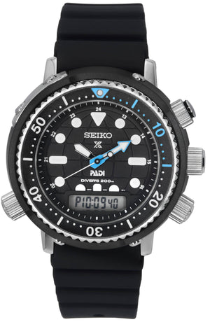 Seiko Prospex Special Edition Padi Arnie Hybrid Solar Diver's Snj035 Snj035p1 Snj035p 200m Men's Watch