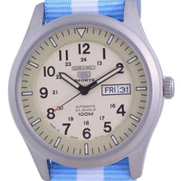 Seiko 5 Sports Military Automatic Japan Made Snzg07j1-var-nato24 100m Men's Watch