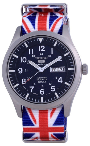 Seiko 5 Sports Automatic Polyester Snzg11j1-var-nato28 100m Men's Watch