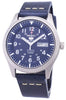 Seiko 5 Sports Snzg11k1-var-ls15 Automatic Dark Blue Leather Strap Men's Watch