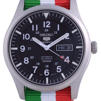 Seiko 5 Sports Automatic Polyester Snzg15k1-var-nato23 100m Men’s Watch