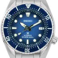 Seiko Prospex Sea King Sumo Blue Dial Automatic Diver's Spb321 Spb321j1 Spb321j 200m Men's Watch