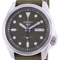 Seiko 5 Sports Green Dial Nylon Strap Automatic Srpe65 Srpe65k1 Srpe65k 100m Men's Watch