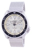 Seiko 5 Sports Campagne Dial Stainless Steel Mesh Automatic Srpe75 Srpe75k1 Srpe75k 100m Men's Watch