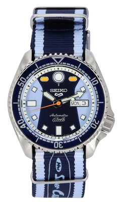 Seiko 5 Sports Skx Sense Style Honda Super Cub Limited Edition Blue Dial Automatic Srpk37k1 100m Men's Watch