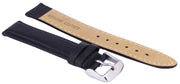 Black Ratio Brand Leather Strap 18mm