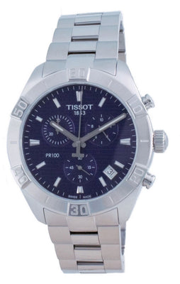 Tissot Pr 100 Sport Chronograph Quartz T101.617.11.041.00 T1016171104100 100m Men's Watch