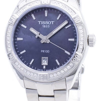 Tissot T-classic Pr 100 Lady Sport T101.910.61.121.00 T1019106112100 Diamond Accents Quartz Women's Watch