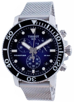 Tissot T-sport Seastar 1000 Chronograph Quartz T120.417.11.041.02 T1204171104102 300m Men's Watch