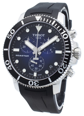 Tissot Seastar 1000 T120.417.17.041.00 T1204171704100 Chronograph 4 Jewels Quartz 300m Men's Watch