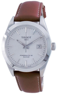 Tissot T-classic Gentleman Powermatic 80 Silicium Automatic T127.407.16.031.00 T1274071603100 100m Men's Watch