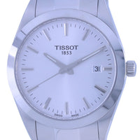 Tissot T-classic Gentleman Silver Dial Quartz T127.410.11.031.00 T1274101103100 100m Men's Watch