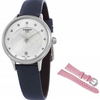 Tissot T-lady Odaci-t Diamond Accents White Mother Of Pearl Dial Quartz T133.210.16.116.00 T1332101611600 Women's Watch