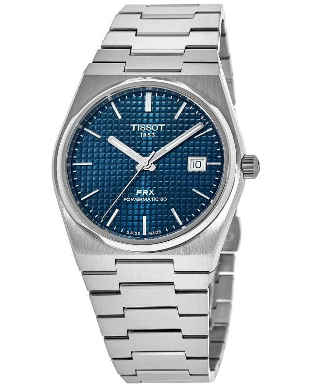 Tissot Prx T-classic Powermatic 80 Blue Dial Automatic T137.207.11.041.00 100m Unisex Watch