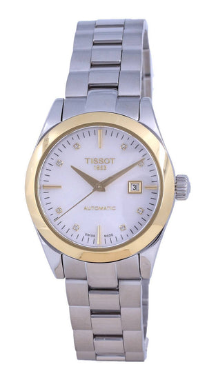 Tissot T-gold T-my Lady 18k Gold Diamond Accents Automatic T930.007.41.116.00 T9300074111600 Women's Watch