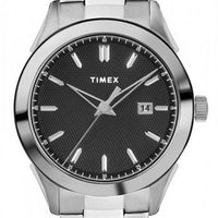 Timex Torrington Black Dial Stainless Steel Quartz Tw2r90600 Men's Watch