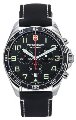 Victorinox Swiss Army Fieldforce Chronograph Black Dial Quartz 241852 100m Men's Watch