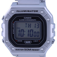 Casio Youth Digital Stainless Steel W-218hd-1a W218hd-1 Men's Watch