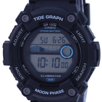 Casio Youth Digital Moon Data Tide Graph Ws-1300h-1a Ws1300h-1 100m Men's Watch