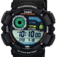 Casio Fishing Gear Line Digital Quartz Ws-1500h-1a Ws1500h-1 100m Men's Watch