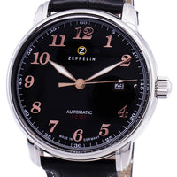 Zeppelin Series Lz127 Graf Automatic Germany Made 7656-2 76562 Men's Watch