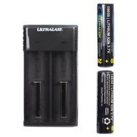 Lithium Ion Charger-Batteries Combo Kit