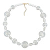 Necklace White Beads Pearl White