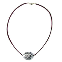 Necklace Eye-catching Bead Chrome