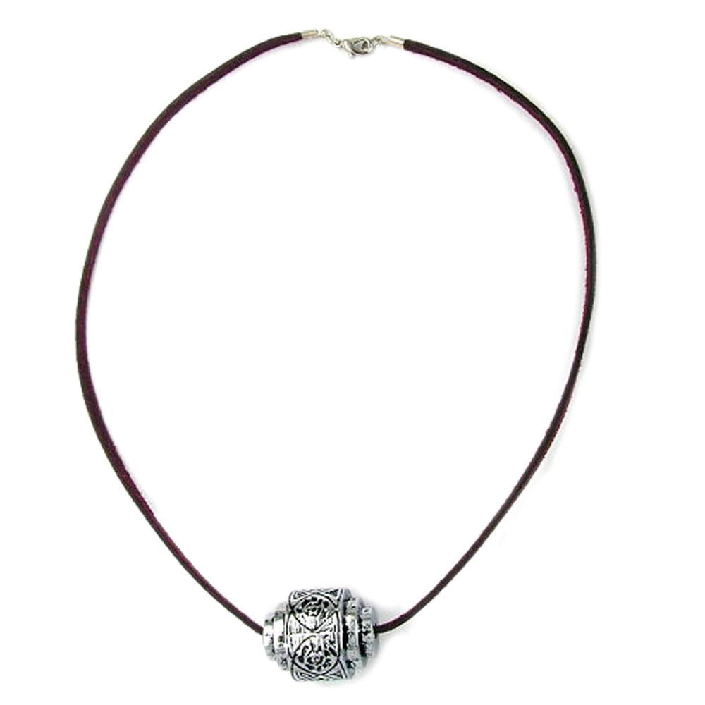 Necklace Eye-catching Bead Chrome