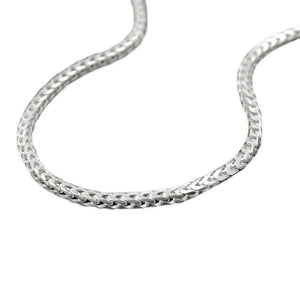 Necklace, Foxtail Chain, Silver 925, 50cm