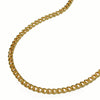 Belly Chain, Curb Chain, Gold Plated