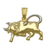 Pendant Zodiac Sign Taurus 9k Gold