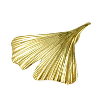 Pendant Gingko Leaf 20 Mm 9k Gold