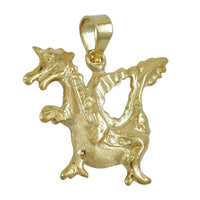 Pendant Fairytale Dragon 9k Gold