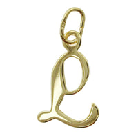 Pendant Letter L 8k Gold