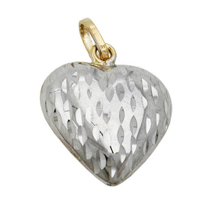 Pendant Heart 9k Gold