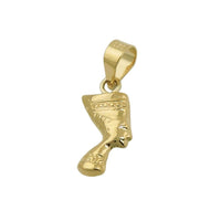 Pendant Nefertiti Shiny 9k Gold