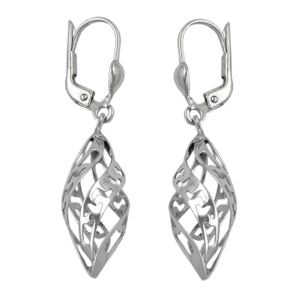 Leverback Earrings Fantasy Drops Silver 925