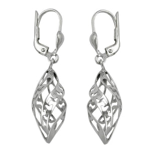 Leverback Earrings Fantasy Drops Silver 925