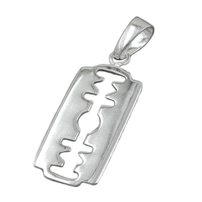 Pendant Razor-blade Silver 925