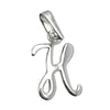 Pendant Initiale H Silver 925