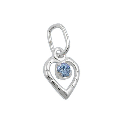 Pendant Glass-stone Blue Silver 925