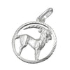 Pendant Zodiac Sign Capricorn Silver 925